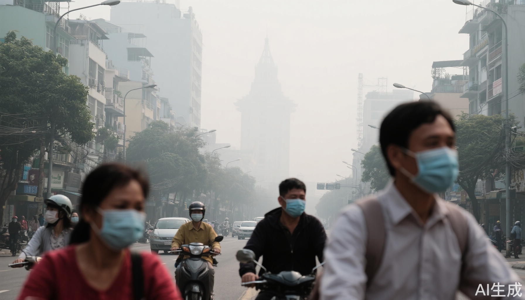 Ô nhiễm không khí đô thị và sức khoẻ đường hô hấp: Thực trạng và giải pháp tại Hà Nội, TP. Hồ Chí Minh