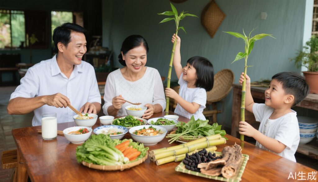 Dinh dưỡng trẻ em và phát triển chiều cao: Nét nhìn khoa học và thực tế từ Việt Nam 2025