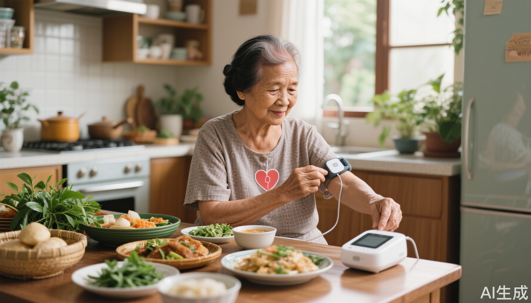 Giám sát Tim Mạch Tại Nhà Cho Người Cao Tuổi: Ảnh Hưởng của Thói Quen Ăn Uống Việt Nam và Cách Quản Lý Tăng Huyết Áp