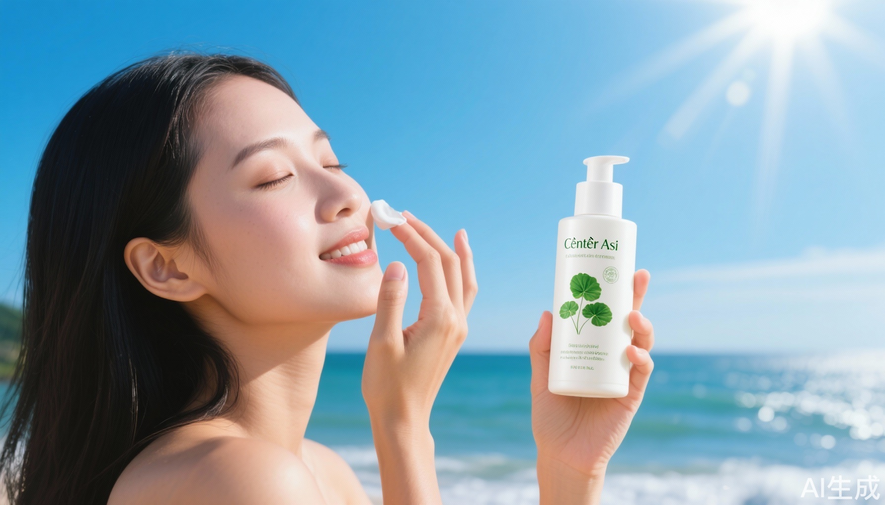 Giữ Làn Da Khoẻ Mạnh Mùa Nắng: Bí Quyết Sử Dụng Kem Rau Má và Dầu Dừa Sau Khi Tắm Nắng