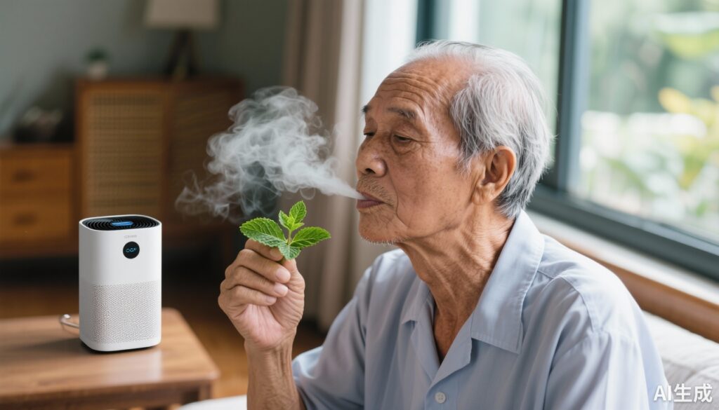 Quản lý COPD ở Người Cao Tuổi Việt Nam: Kết Hợp Xông Lá Bạc Hà Truyền Thống và Máy Lọc Không Khí Hiện Đại
