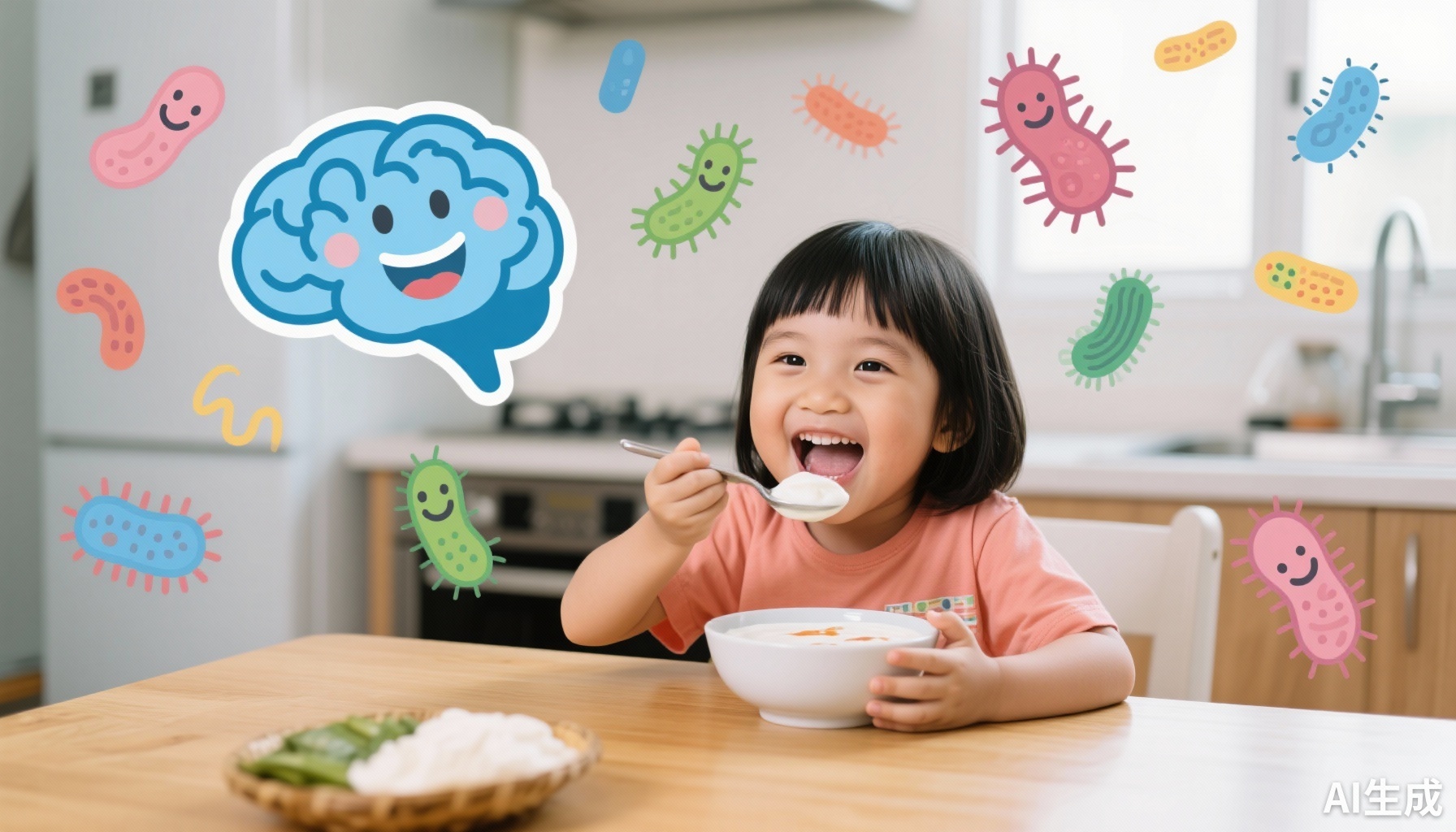 Khám Phá Vai Trò Của Vi Sinh Vật Ruột Trẻ Em Trong Hệ Miễn Dịch và Điều Hòa Cảm Xúc: Sữa Chua Truyền Thống Và Probiotics Hiện Đại