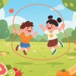 Phát triển xương ở trẻ em: Khuyến khích vận động nhảy dây và chia sẻ công thức truyền thống giàu canxi