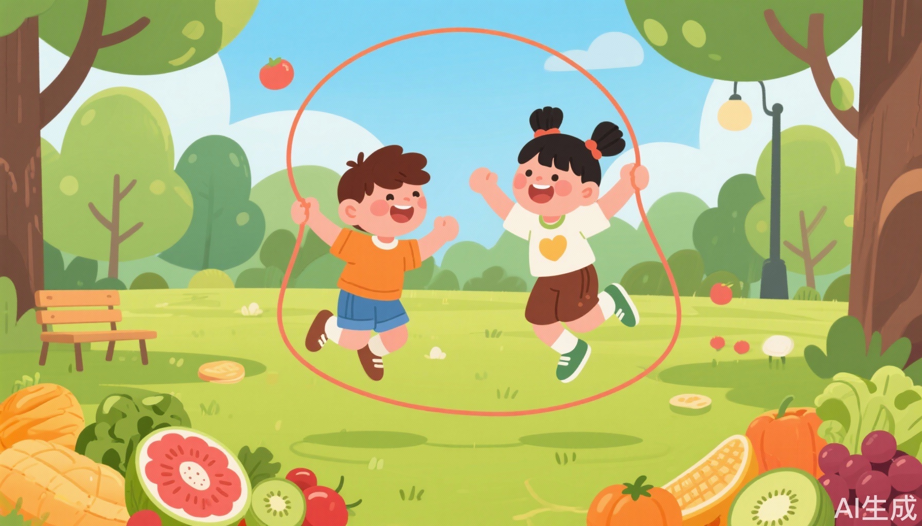 Phát triển xương ở trẻ em: Khuyến khích vận động nhảy dây và chia sẻ công thức truyền thống giàu canxi