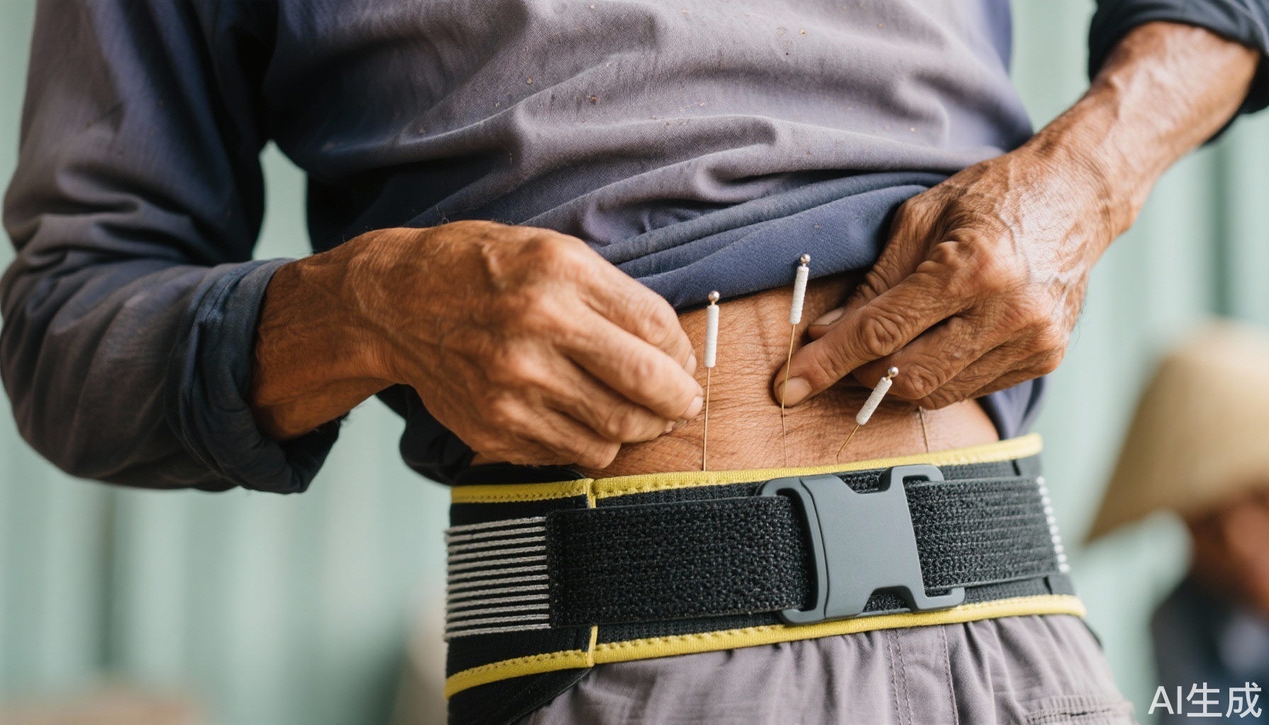 Bảo vệ sức khỏe lưng cho công nhân lao động nặng: Giữa liệu pháp bấm huyệt và đai hỗ trợ hiện đại