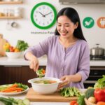 Giải Mã Bí Quyết Giảm Cân Bền Vững Cho Phụ Nữ Việt: Kết Hợp Canh Rau Giàu Chất Xơ Và Ăn Uống Gián Đoạn