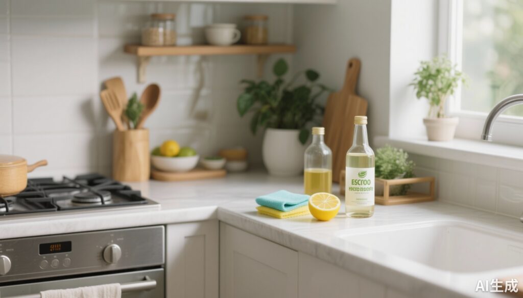 Rủi ro hóa chất trong hộ gia đình và thói quen vệ sinh thân thiện với môi trường