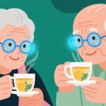 Chăm Sóc Thị Giác cho Người Cao Tuổi: Trà Hoa Cúc và Kính Chặn Ánh Sáng Xanh