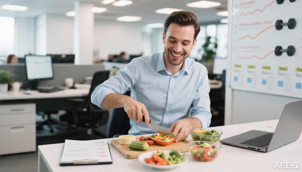 Giảm Mỡ Bụng Hiệu Quả cho Nhân Viên Văn Phòng: Bí Quyết Từ Nhịn Ăn Gián Đoạn và Tập HIIT