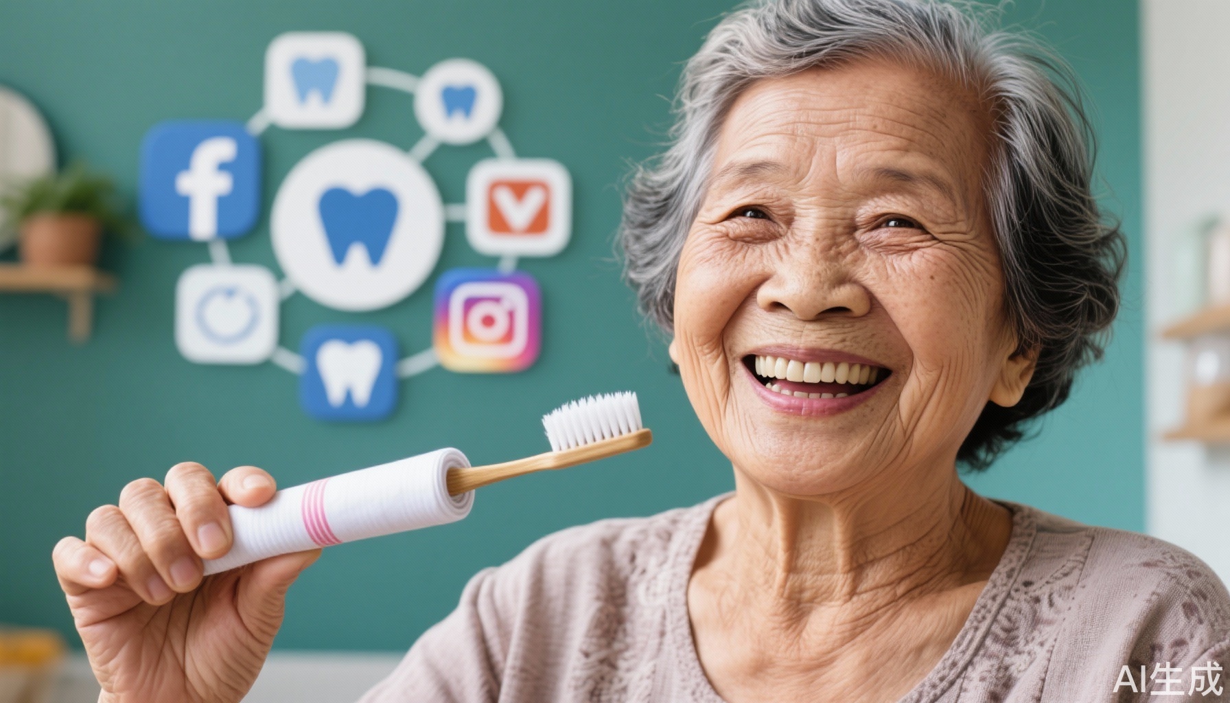 Chăm sóc răng miệng cho người cao tuổi tại Việt Nam: Kết hợp truyền thống và hiện đại qua mạng xã hội