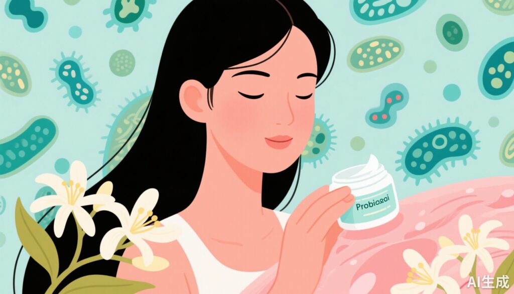 Xu hướng chăm sóc da probiotic trên TikTok: Lợi ích của kim ngân hoa và cân bằng hệ vi sinh da