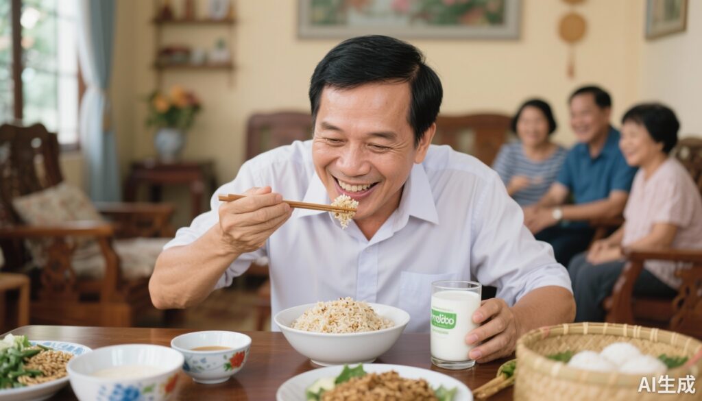 Hệ vi sinh đường ruột và sức khỏe chuyển hóa nam giới Việt: Lợi ích của gạo lứt và đồ uống probiotic