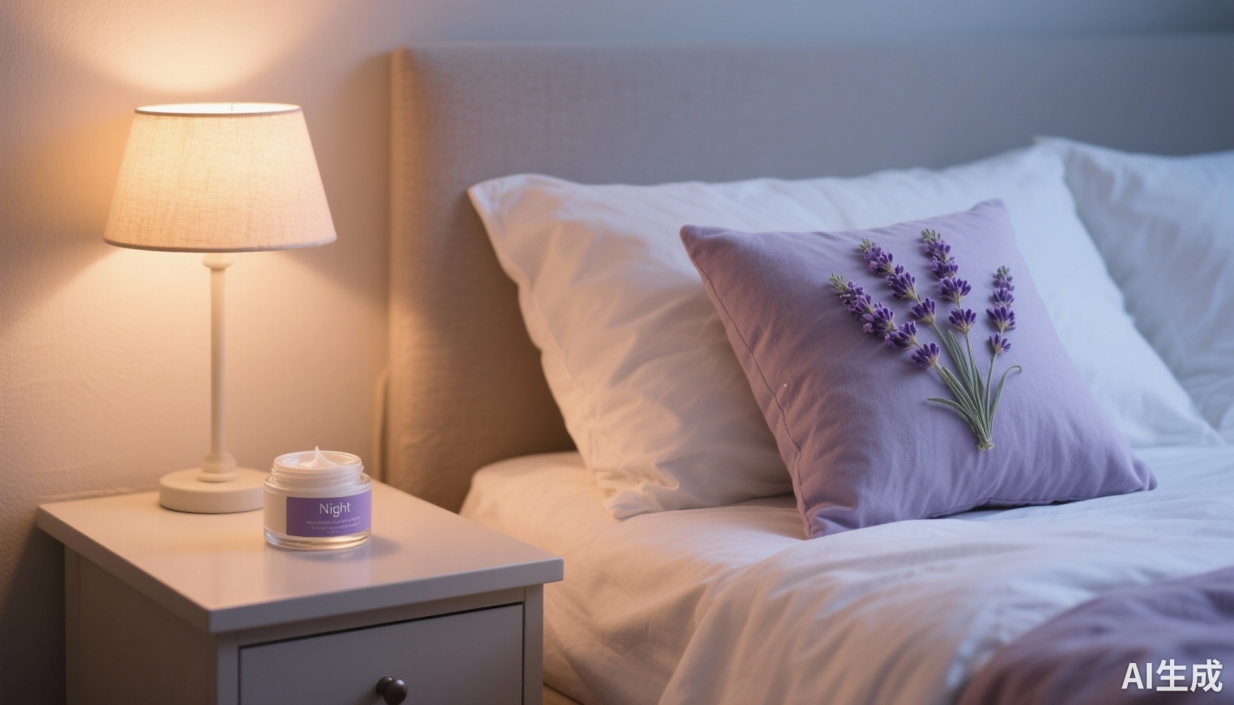 Làn Da Tươi Sáng Nhờ Giấc Ngủ: Kết Hợp Gối Hoa Oải Hương Truyền Thống và Kem Dưỡng Đêm Hiện Đại