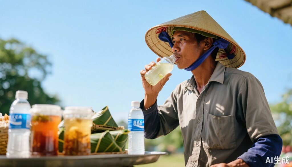 Giảm Thiểu Rủi Ro Nhiệt Độ Cao Cho Lao Động Nam Ngoài Trời Ở Việt Nam: Kết Hợp Trà Giải Nhiệt Truyền Thống Và Bổ Sung Điện Giải