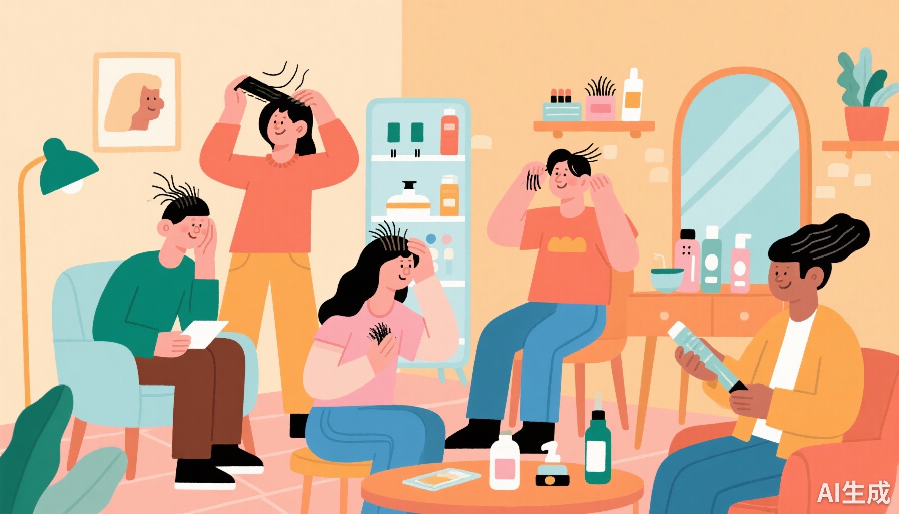 Vấn Đề Rụng Tóc và Hói Bạc ở Giới Trẻ