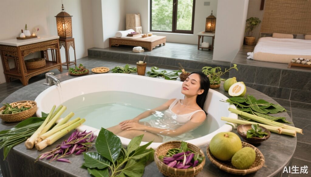 Làn Da Rạng Ngời và Sức Khỏe Toàn Diện: Khám Phá Truyền Thống Tắm Thảo Dược Việt Nam