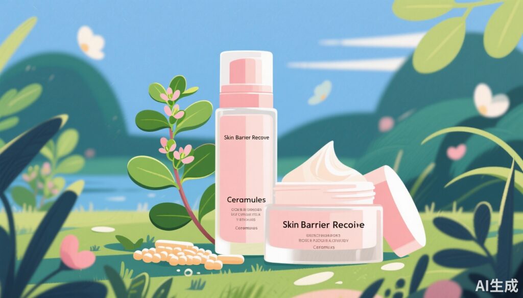 Bảo vệ hàng rào da: Tăng cường sản phẩm chăm sóc da phục hồi hàng rào và lợi ích của chiết xuất rau sam Việt Nam và ceramides hiện đại