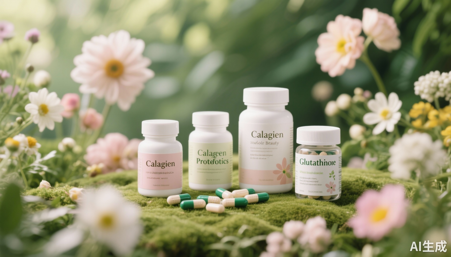 Sắc Đẹp Từ Bên Trong: Khám Phá Collagen, L-Glutathione và Probiotics