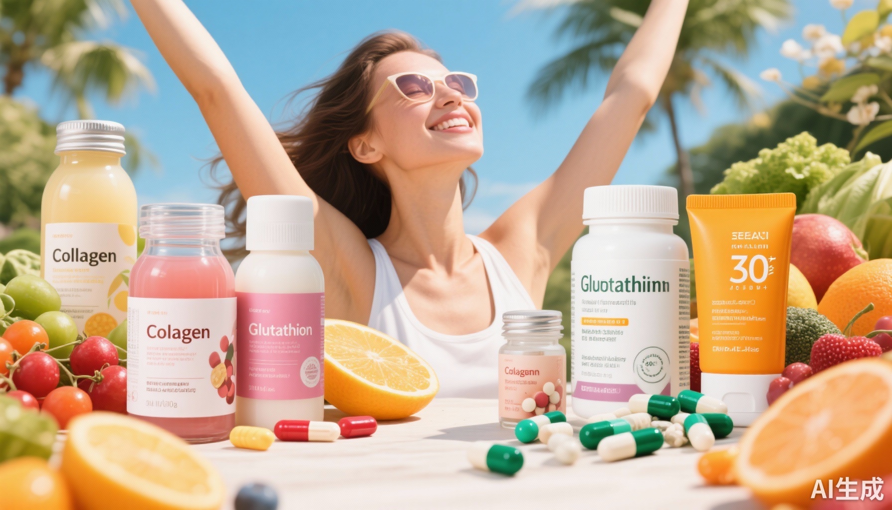 Sự Thật Về Viên Uống Đẹp Da: Collagen, Glutathione và Viên Uống Chống Nắng Có Hiệu Quả Không?