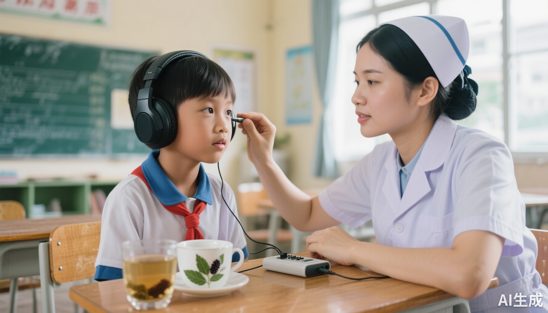 Bảo vệ thính lực trẻ em Việt Nam trong thời đại công nghệ: Nguy cơ từ tai nghe, sàng lọc thính lực tại trường học và vai trò của trà lá dâu