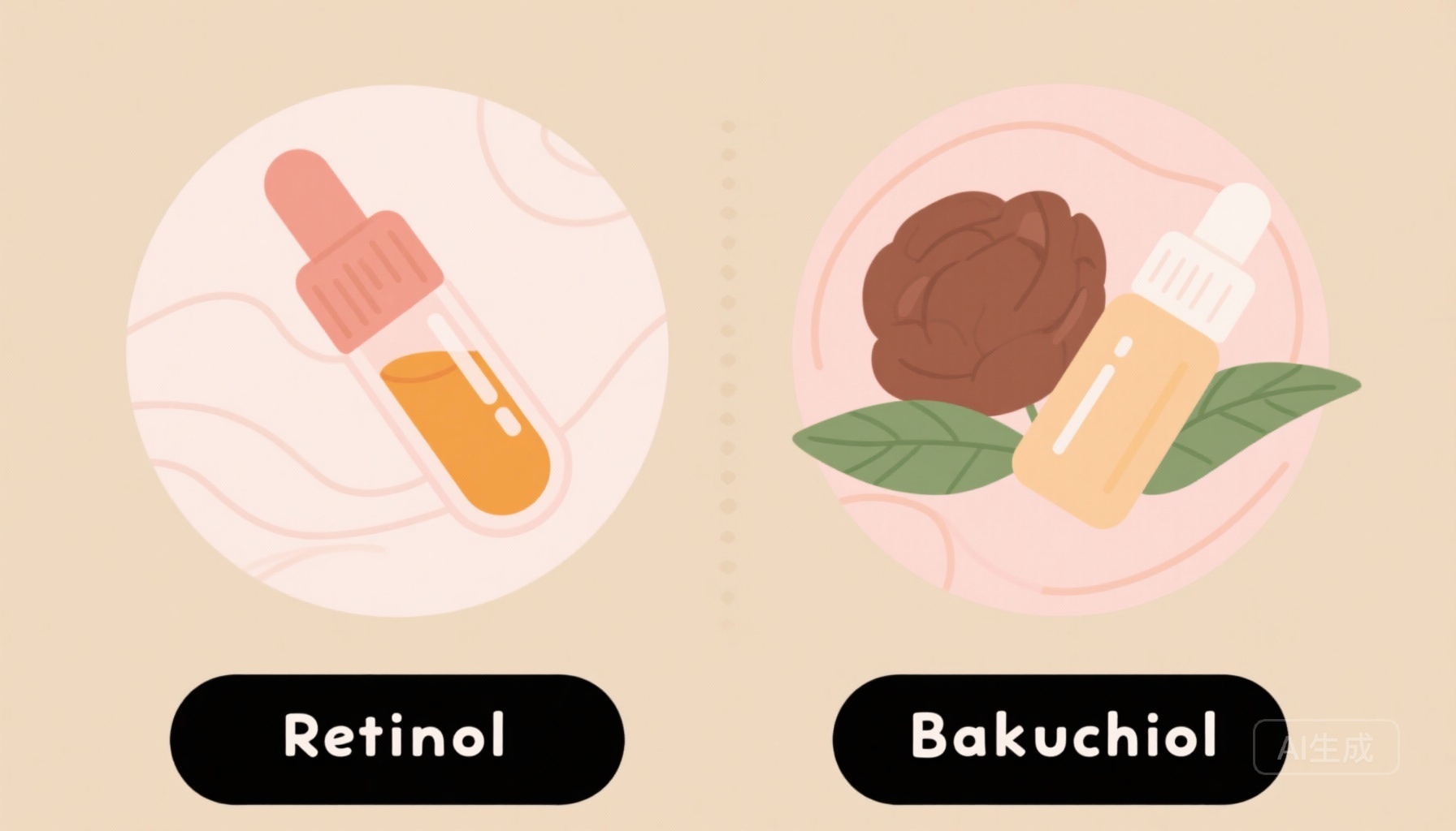 So sánh Retinol và Bakuchiol cho làn da nhạy cảm và chống lão hóa