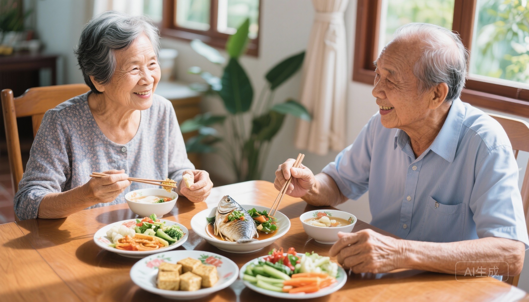 Chìa khóa dinh dưỡng cho người già: Cân bằng protein và chất xơ sau tuổi 60