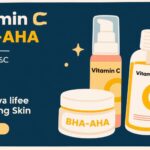 Có thể kết hợp Vitamin C với BHA/AHA để làm sáng da và mờ đốm thâm không?