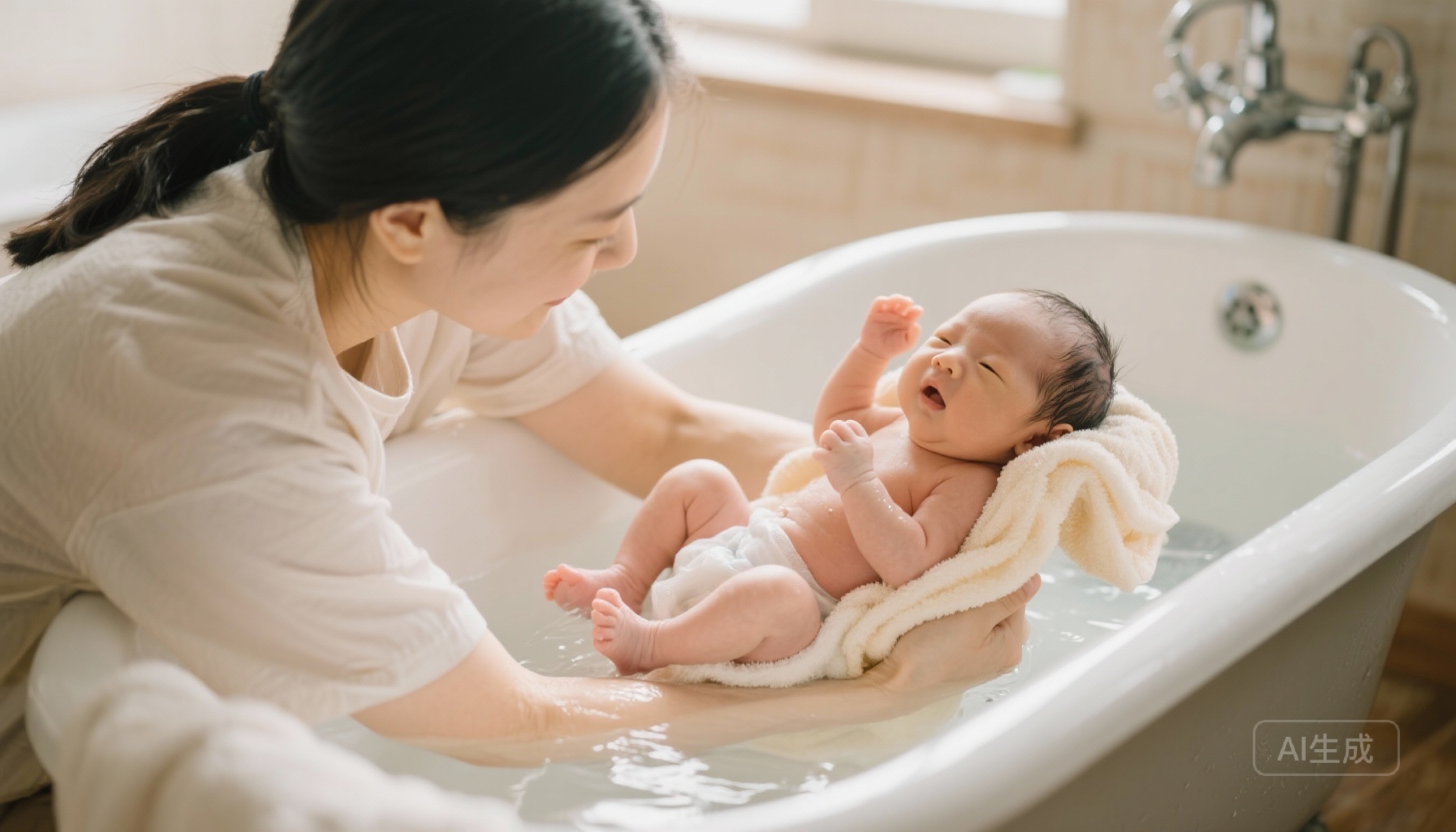 Hướng Dẫn An Toàn Tắm Rửa Cho Trẻ Sơ Sinh: Những Điều Cần Biết