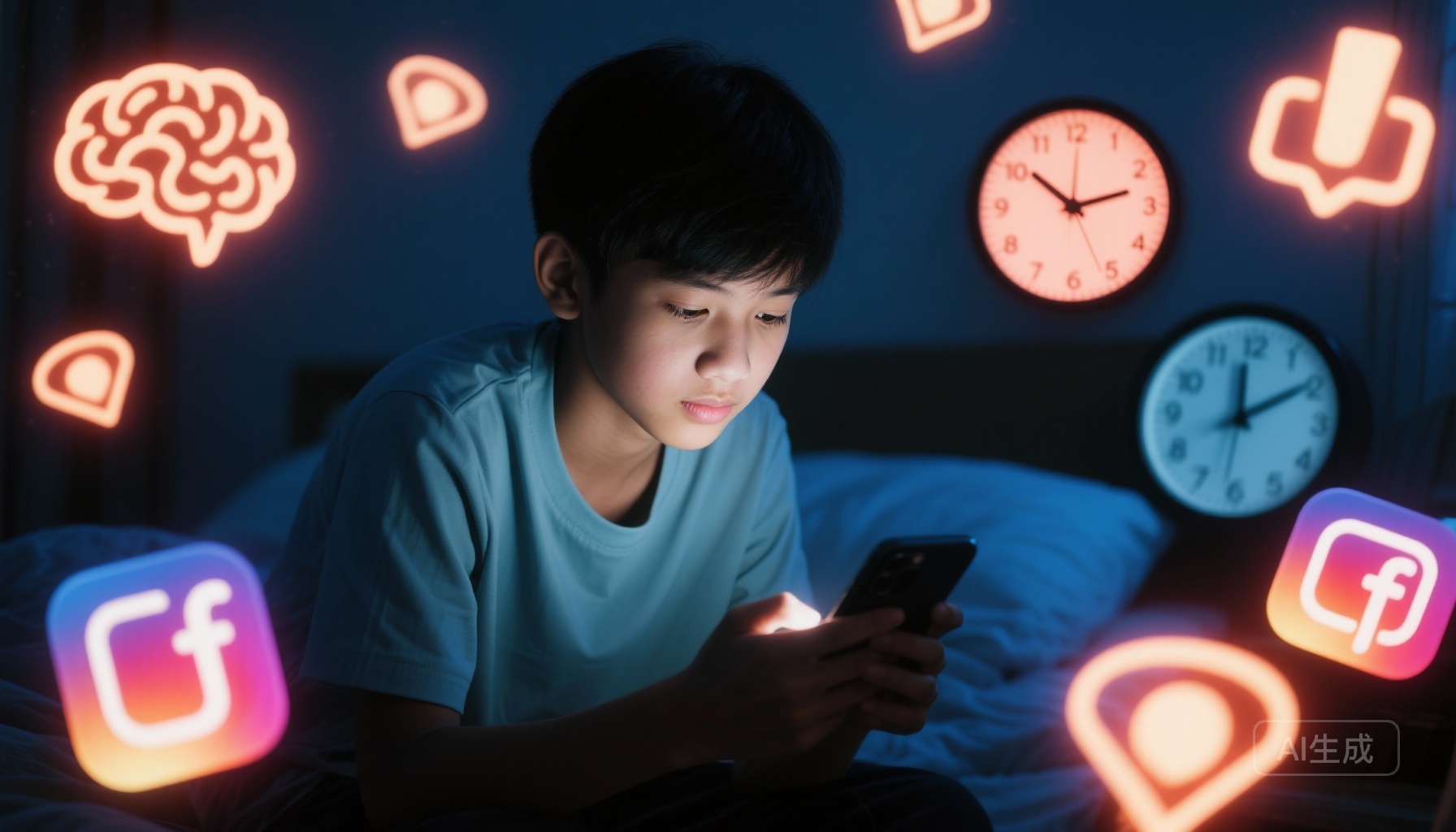 Tác Động Của Việc Sử Dụng Mạng Xã Hội Quá Mức Đối Với Hormone, Giấc Ngủ Và Trí Nhớ Của Giới Trẻ Việt Nam