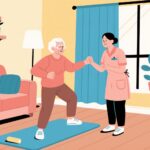 Ba bài tập vật lý trị liệu tại nhà cho người cao tuổi phục hồi sau đột quỵ