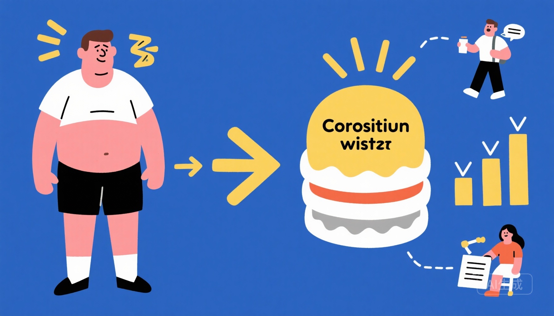 Những Tác Hại Của Căng Thẳng: Tại Sao Căng Thẳng Mạn Tính Dẫn Đến Tăng Cân và Mỡ Bụng