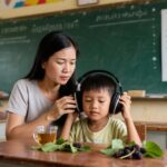 Bảo vệ thính lực trẻ em trong thời đại công nghệ: Nguy cơ từ tai nghe, sàng lọc thính lực ở Việt Nam và vai trò của trà lá dâu