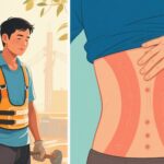 Sức khỏe lưng dưới cho lao động nam: Kết hợp massage bấm huyệt truyền thống và đai hỗ trợ hiện đại